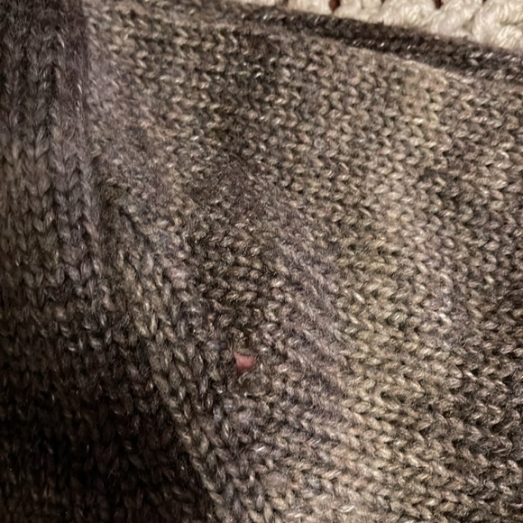 G.H. Bass &Co 1/4 Button pullover Sweater cross stitch elbows Men’s Sz XL hombre - Picture 15 of 15